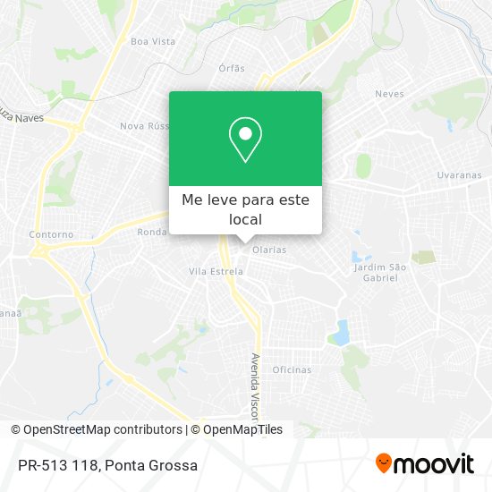 PR-513 118 mapa