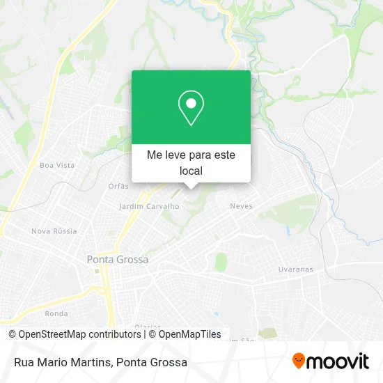 Rua Mario Martins mapa