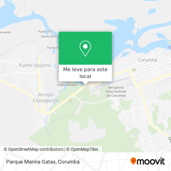 Parque Marina Gatas mapa