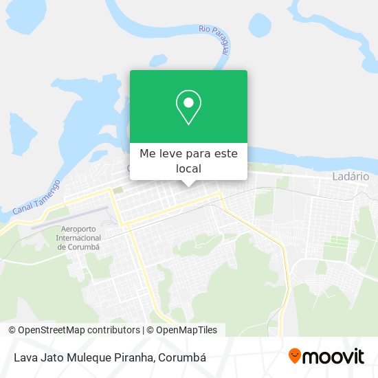 Lava Jato Muleque Piranha mapa