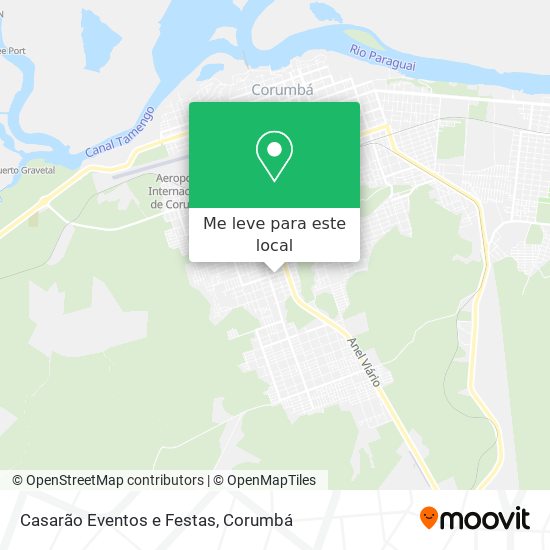 Casarão Eventos e Festas mapa