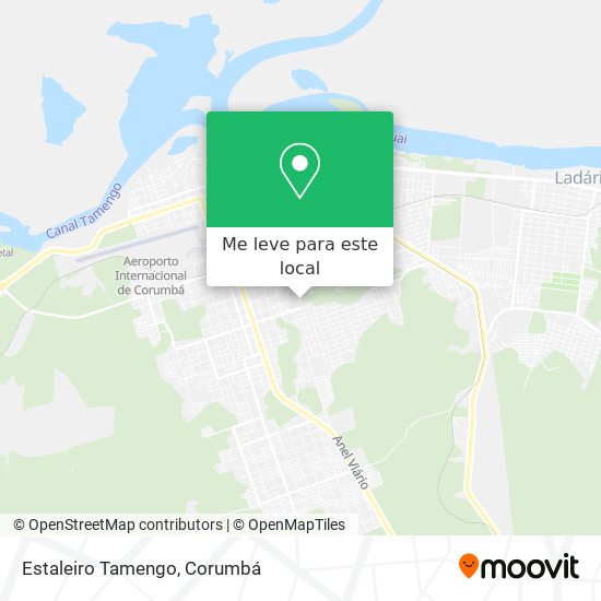 Estaleiro Tamengo mapa