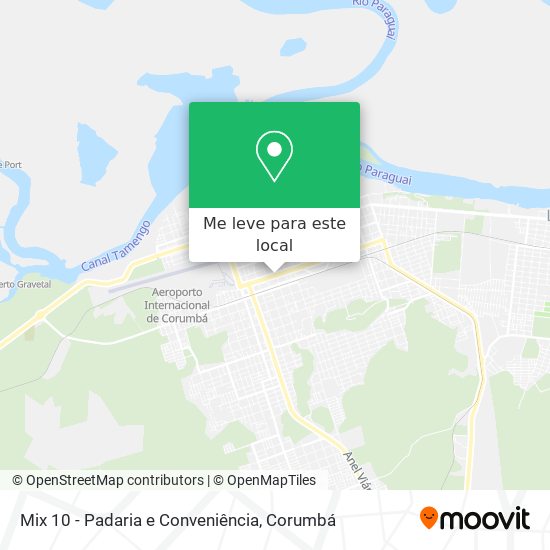 Mix 10 - Padaria e Conveniência mapa