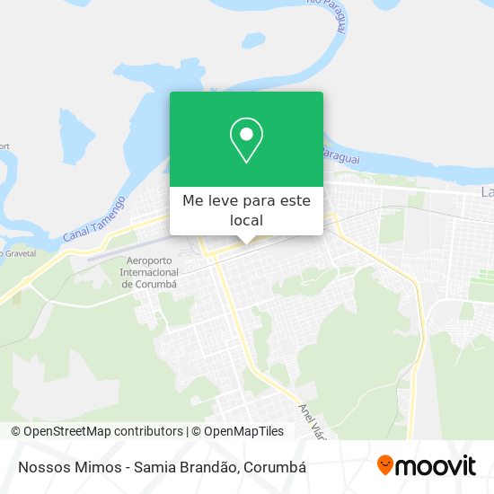 Nossos Mimos - Samia Brandão mapa