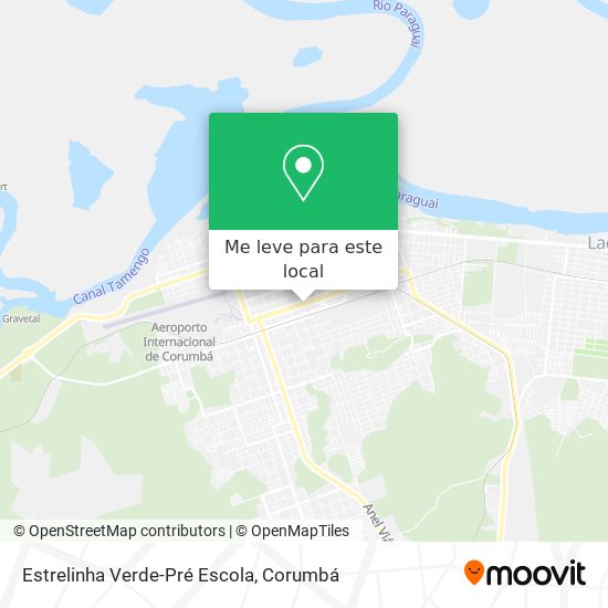 Estrelinha Verde-Pré Escola mapa