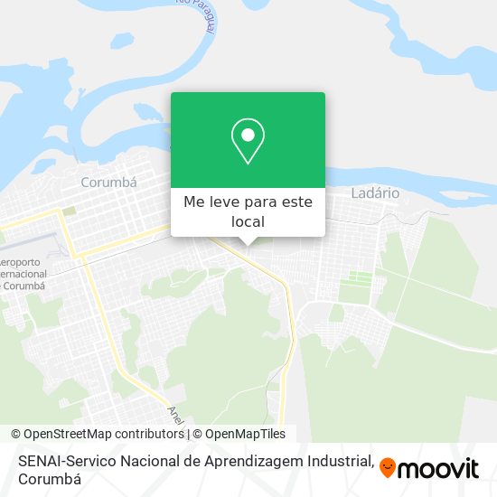 SENAI-Servico Nacional de Aprendizagem Industrial mapa