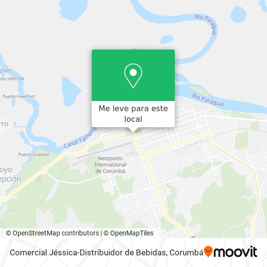 Comercial Jéssica-Distribuidor de Bebidas mapa