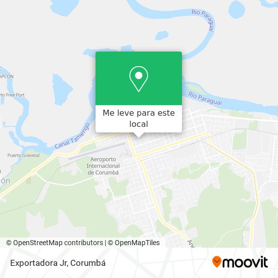 Exportadora Jr mapa