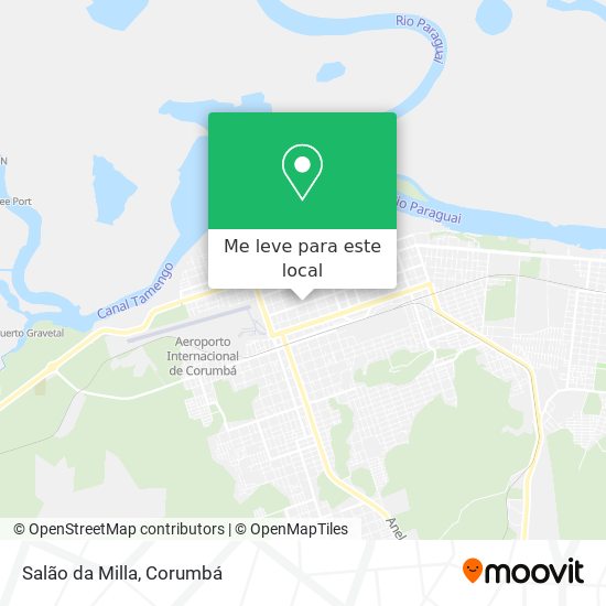 Salão da Milla mapa