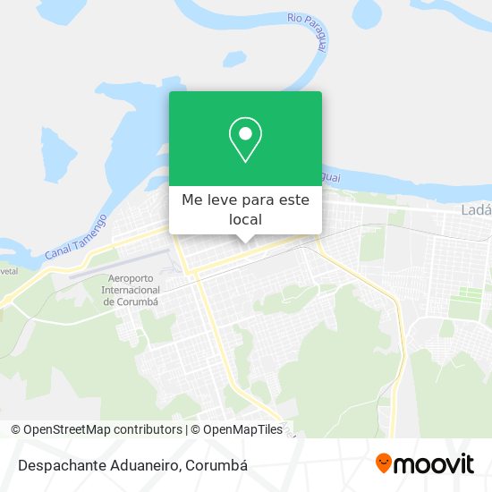 Despachante Aduaneiro mapa