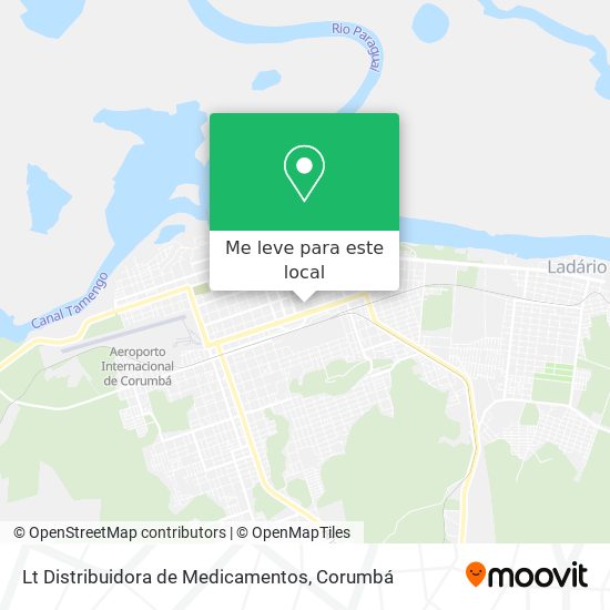 Lt Distribuidora de Medicamentos mapa