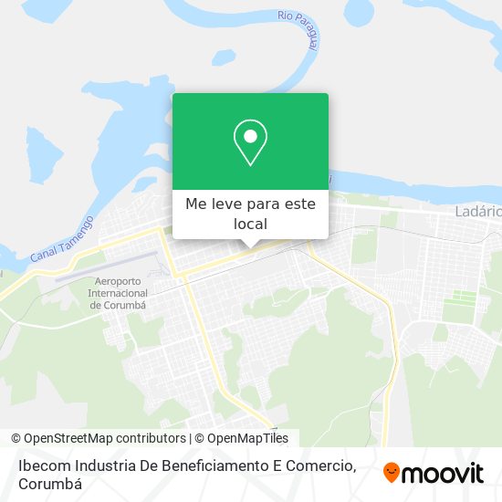 Ibecom Industria De Beneficiamento E Comercio mapa