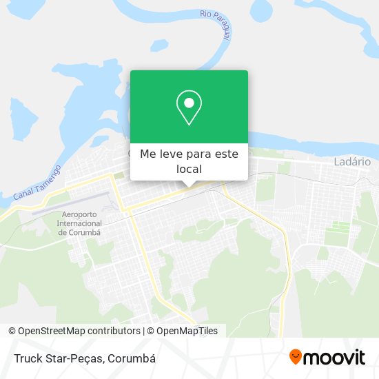 Truck Star-Peças mapa