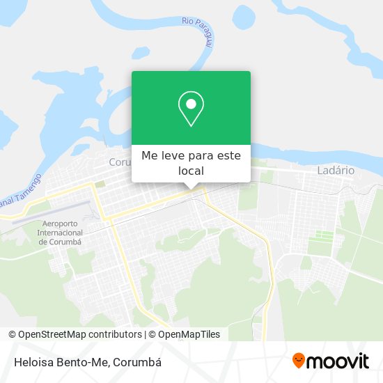 Heloisa Bento-Me mapa