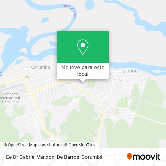 Ee Dr Gabriel Vandoni De Barros mapa