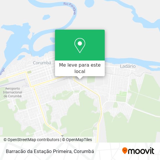 Barracão da Estação Primeira mapa