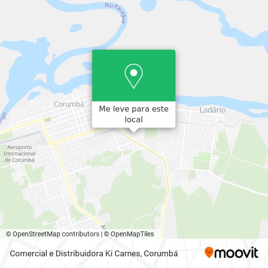 Comercial e Distribuidora Ki Carnes mapa