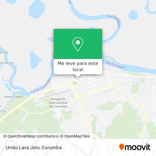 União Lava Jato mapa