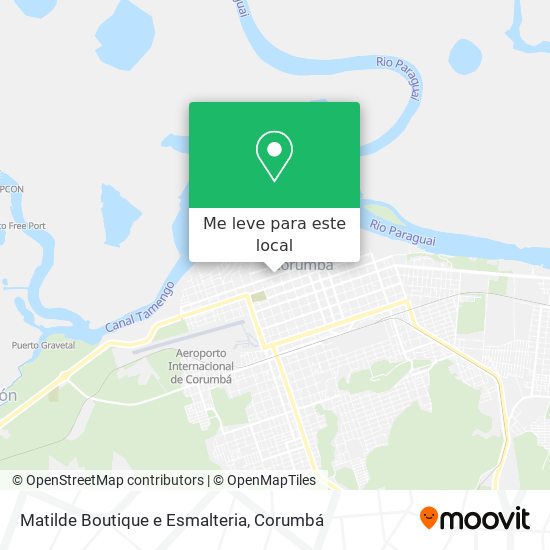 Matilde Boutique e Esmalteria mapa