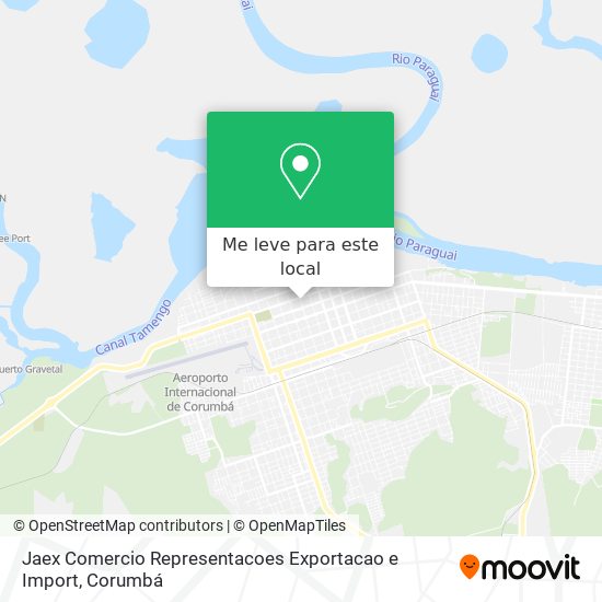 Jaex Comercio Representacoes Exportacao e Import mapa