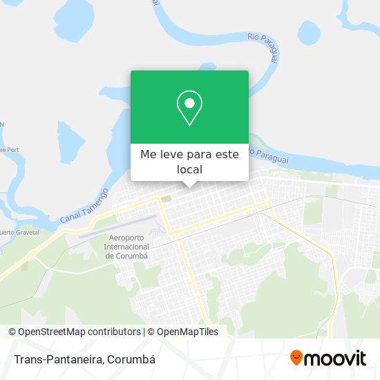 Trans-Pantaneira mapa