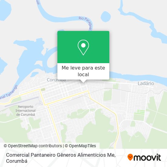 Comercial Pantaneiro Gêneros Alimentícios Me mapa