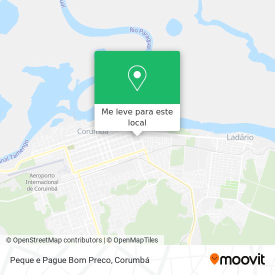 Peque e Pague Bom Preco mapa