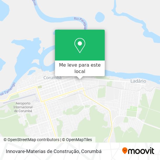 Innovare-Materias de Construção mapa