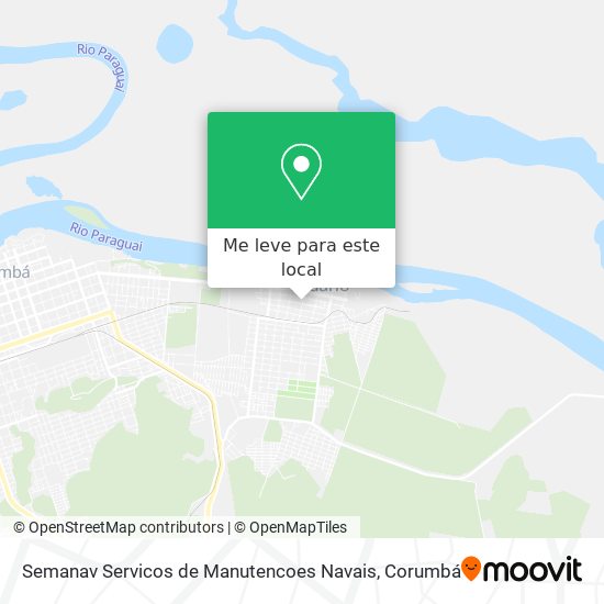 Semanav Servicos de Manutencoes Navais mapa