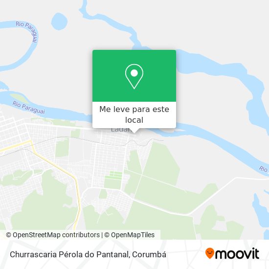 Churrascaria Pérola do Pantanal mapa