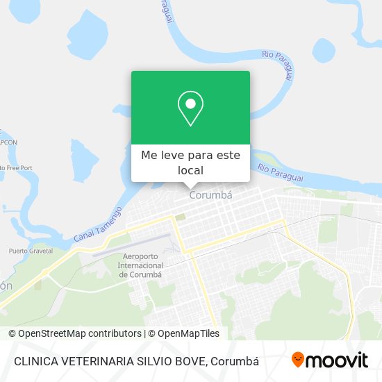 CLINICA VETERINARIA SILVIO BOVE mapa