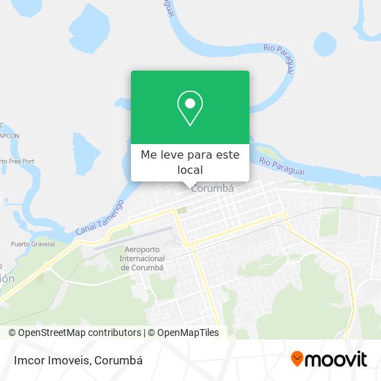 Imcor Imoveis mapa