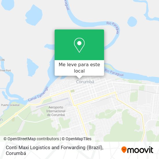 Conti Maxi Logistics and Forwarding (Brazil) mapa