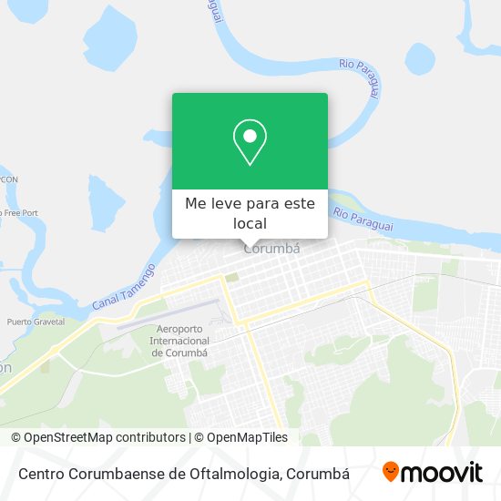 Centro Corumbaense de Oftalmologia mapa