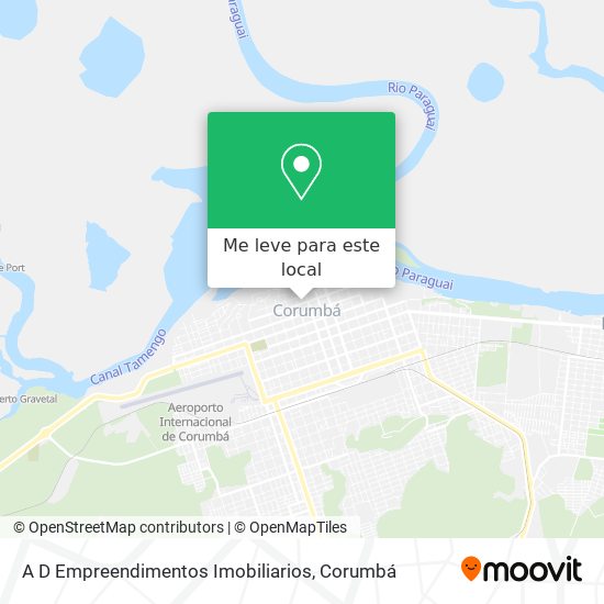 A D Empreendimentos Imobiliarios mapa