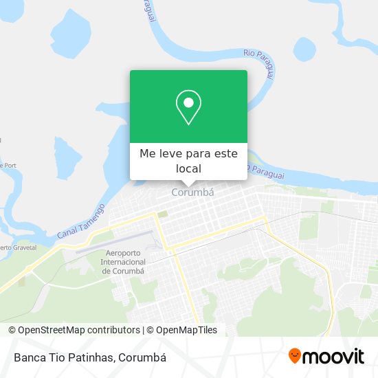 Banca Tio Patinhas mapa