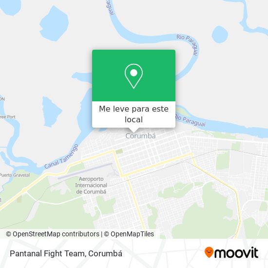 Pantanal Fight Team mapa