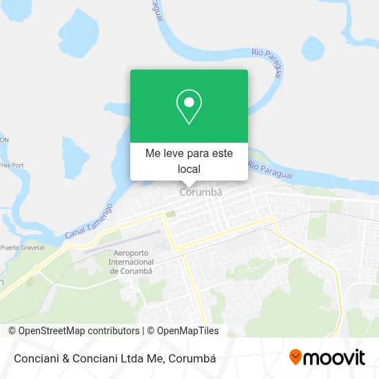 Conciani & Conciani Ltda Me mapa