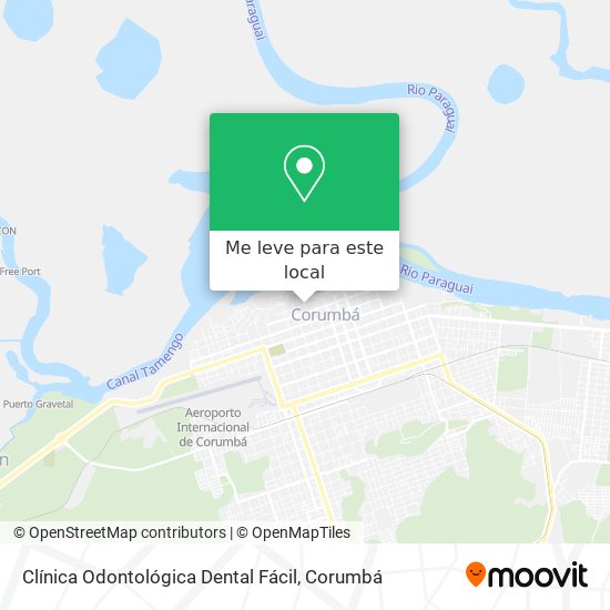 Clínica Odontológica Dental Fácil mapa