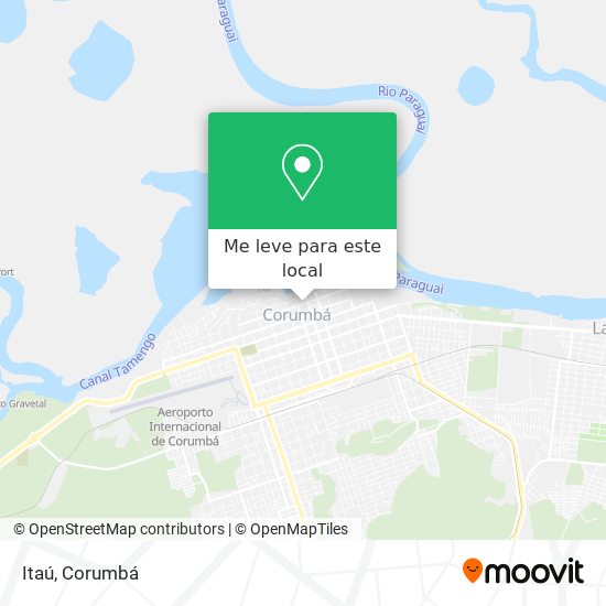 Itaú mapa