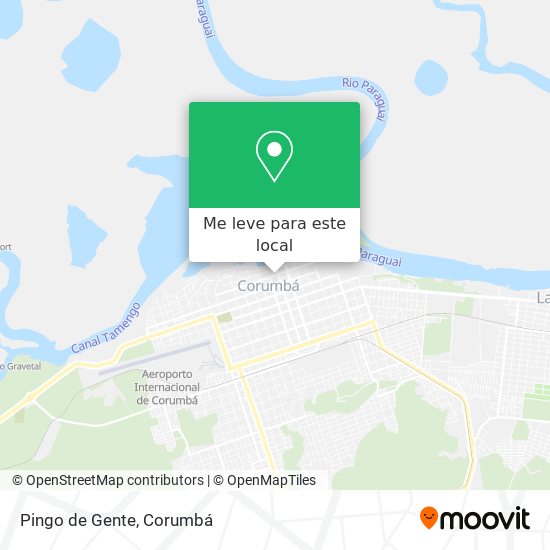 Pingo de Gente mapa