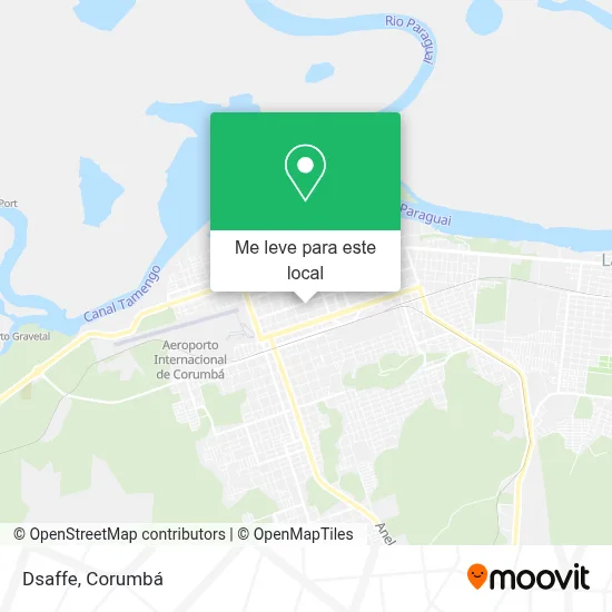 Dsaffe mapa