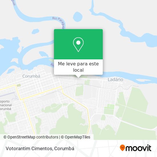 Votorantim Cimentos mapa