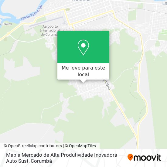 Mapia Mercado de Alta Produtividade Inovadora Auto Sust mapa