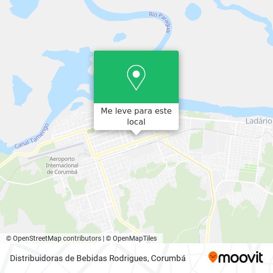 Distribuidoras de Bebidas Rodrigues mapa