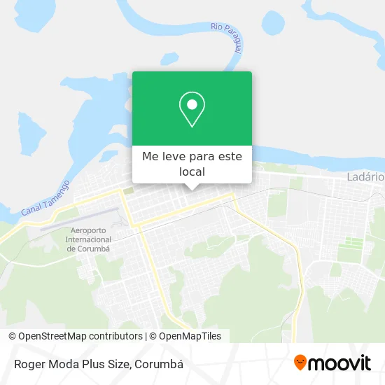 Roger Moda Plus Size mapa