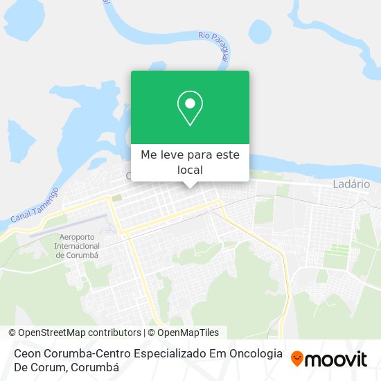 Ceon Corumba-Centro Especializado Em Oncologia De Corum mapa