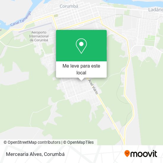 Mercearia Alves mapa