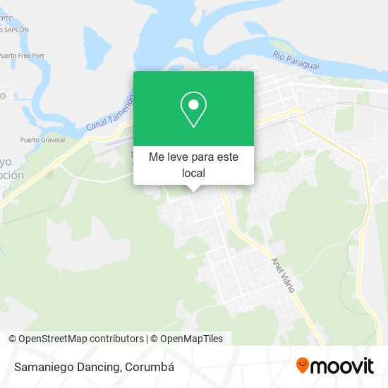 Samaniego Dancing mapa
