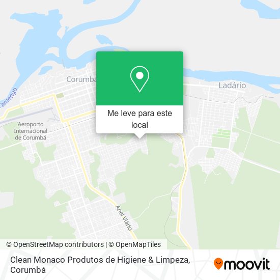 Clean Monaco Produtos de Higiene & Limpeza mapa